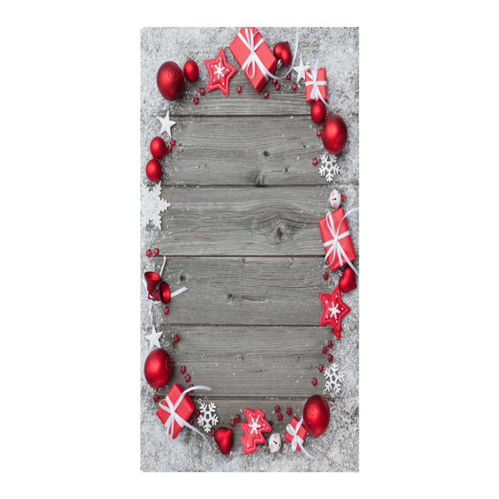 DoorFoto zakeke-design 36 x 80 Customizable - Festive Christmas