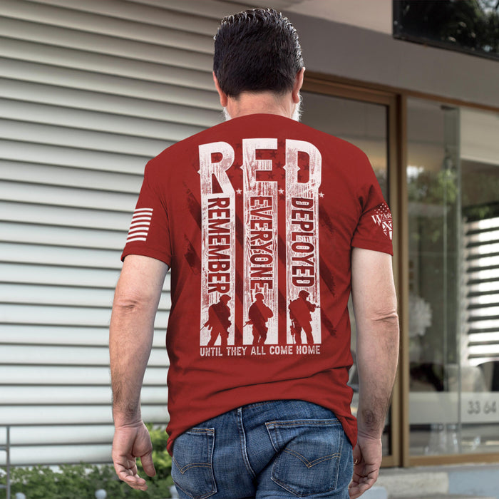 Warrior 12 - A Patriotic Apparel Company Men's Shirts Remember Everyone Deployed