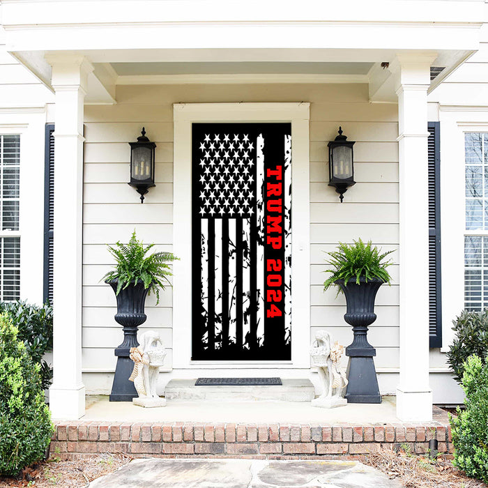 DoorFoto Door Cover Trump 2024 Door Wrap