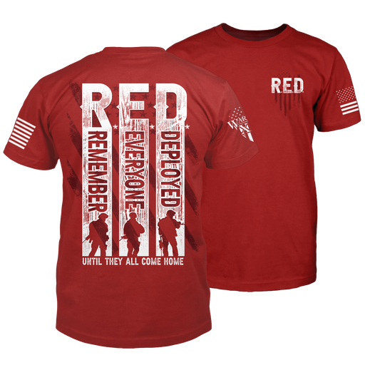 Warrior 12 - A Patriotic Apparel Company Men's Shirts Remember Everyone Deployed