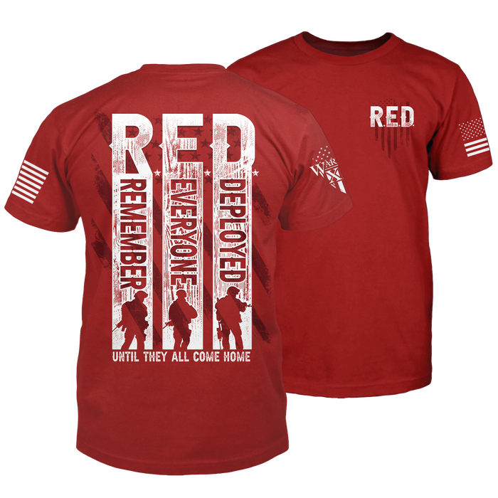 Warrior 12 - A Patriotic Apparel Company Men's Shirts Remember Everyone Deployed