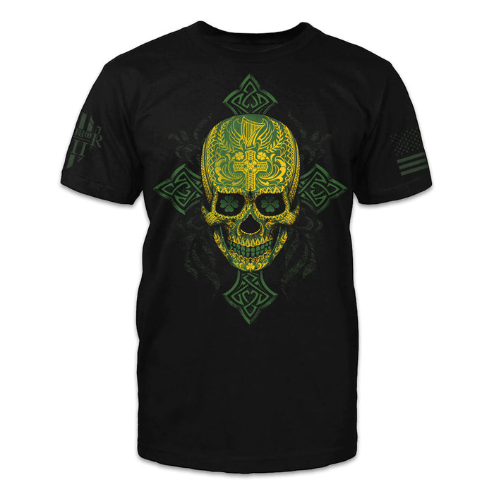 Warrior 12 - A Patriotic Apparel Company Men's Shirts Irish Sugar Skull