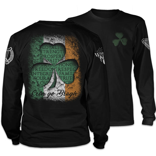 Warrior 12 - A Patriotic Apparel Company Long Sleeves Erin go Bragh Long Sleeve