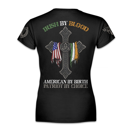 Warrior 12 - A Patriotic Apparel Company Women's Shirts Irish By Blood - Women's Relaxed Fit