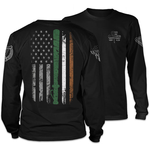 Warrior 12 - A Patriotic Apparel Company Long Sleeves St. Patrick's Irish Police Flag Long Sleeve