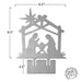 Rusted Orange Craftworks Co. Nativity Sets 9" Nativity Silhouette - 4 Styles - Birth of Jesus Scene Figures