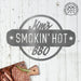 Rusted Orange Craftworks Co. Outdoor Grill Accessories Smokin' Hot Plaques - Personalized Outdoor Hanging Barbecue Signs