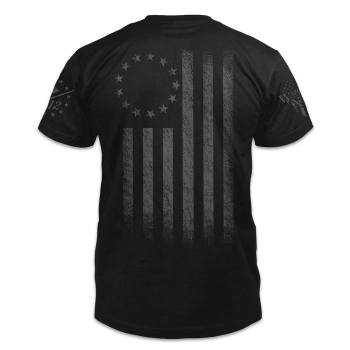 Warrior 12 - A Patriotic Apparel Company Men's Shirts Tactical Betsy Ross Flag