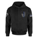 Warrior 12 - A Patriotic Apparel Company Hoodies Thin Blue Line Betsy Ross Flag Hoodie