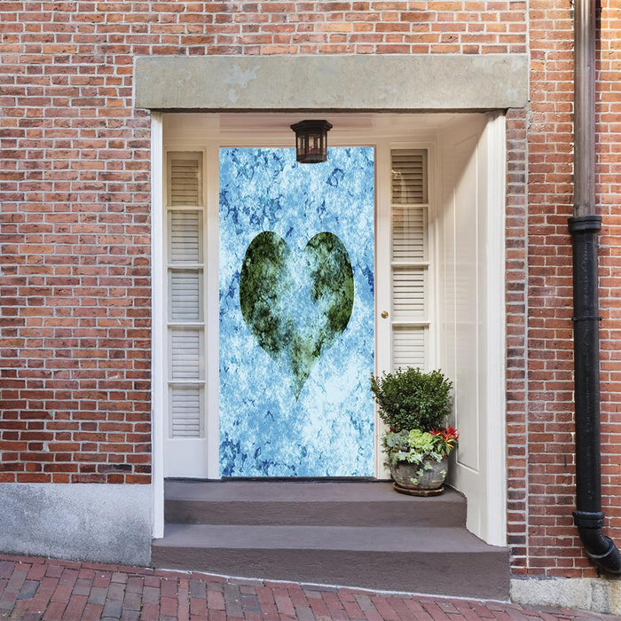 DoorFoto Door Cover Blue Crush