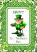 DoorFoto Door Cover Leprechaun Decor