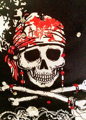 DoorFoto Door Cover Bandana Pirate