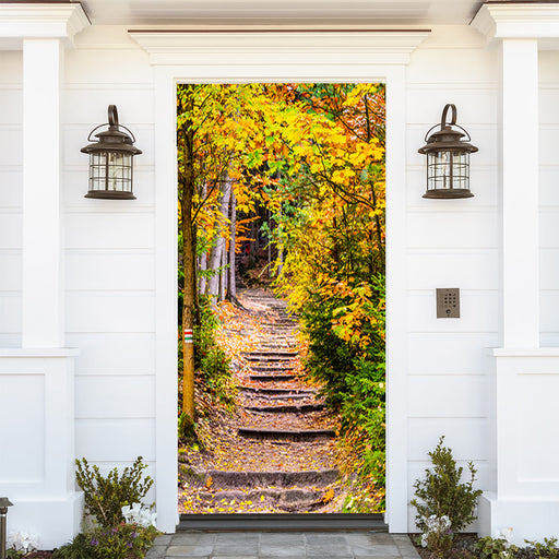 DoorFoto Door Cover Peaceful Autumn