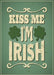 DoorFoto Door Cover Kiss Me I'm Irish