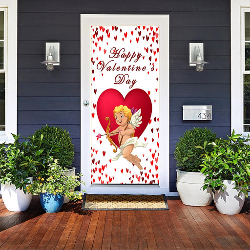 DoorFoto Door Cover Cupid Decor