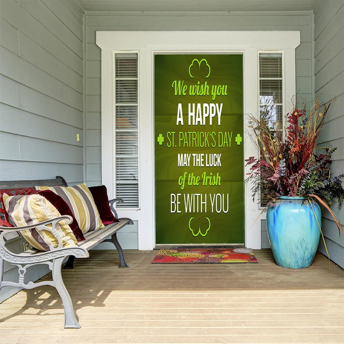 DoorFoto Door Cover St. Patrick's Day Door Decorations