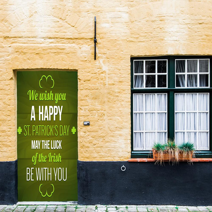 DoorFoto Door Cover St. Patrick's Day Door Decorations