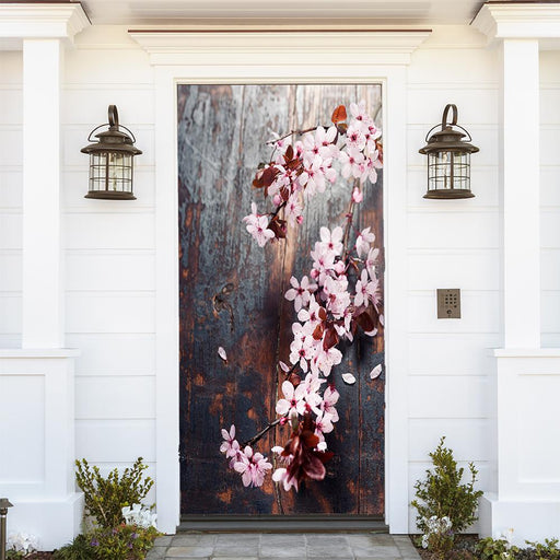 DoorFoto Door Cover Spring Blossom