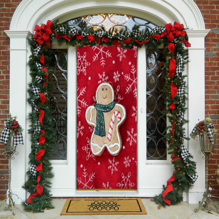 DoorFoto Door Cover Ginger Bread Man