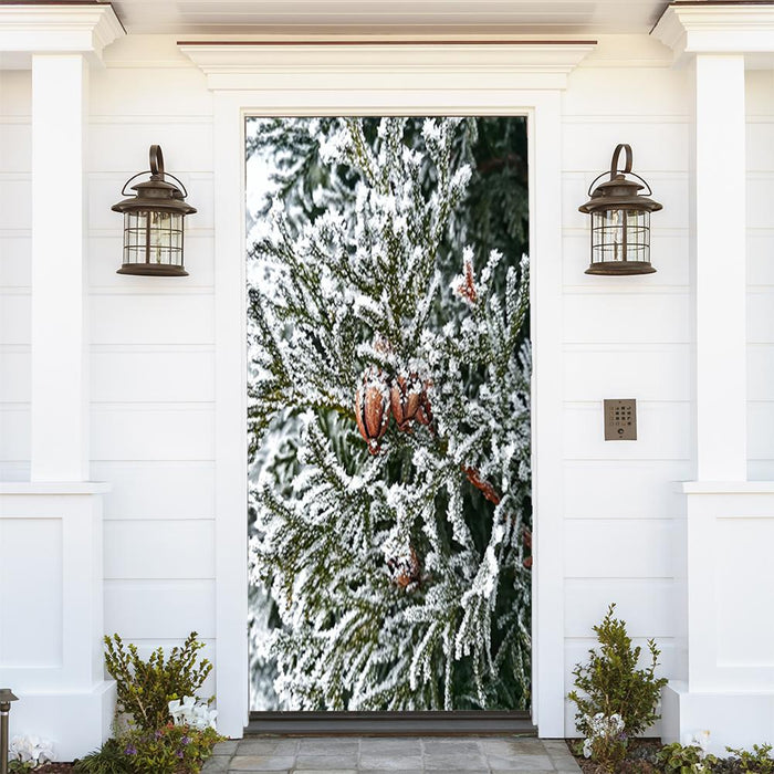 DoorFoto Door Cover Christmas Tree Door Hanger