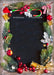 DoorFoto Door Cover Customizable - Christmas Fabric Door Cover