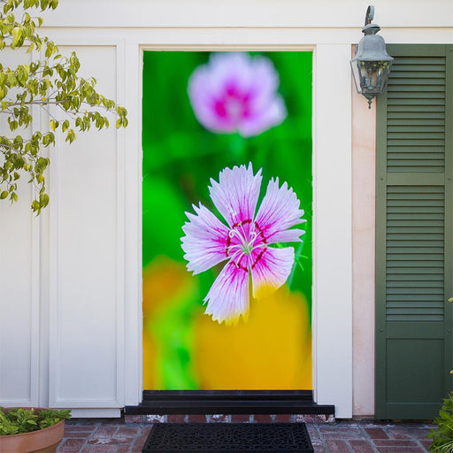 DoorFoto Door Cover Dianthus