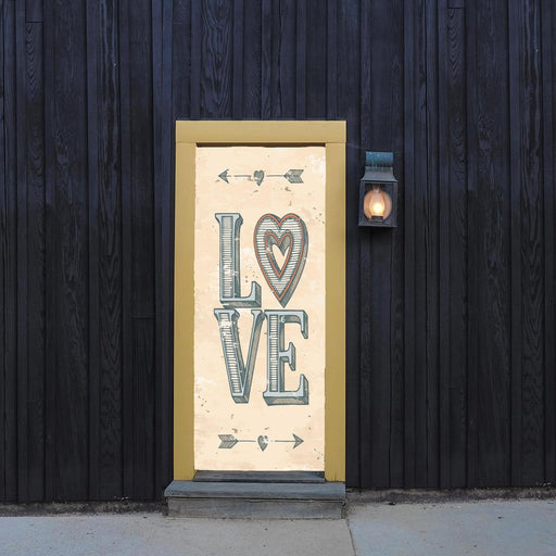 DoorFoto Door Cover Love Poster