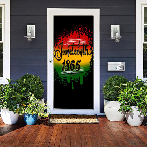 DoorFoto Door Cover Juneteenth 1865