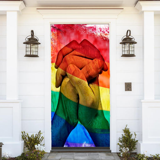 DoorFoto Door Cover Togetherness - Gay Pride