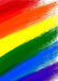 DoorFoto Door Cover Customizable - Gay LGBT Flag Grunge Background