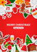 DoorFoto Door Cover Merry Christmas Door Banner