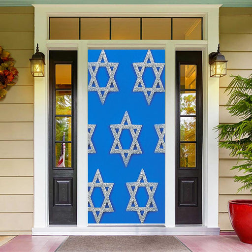 DoorFoto Door Cover Star of David