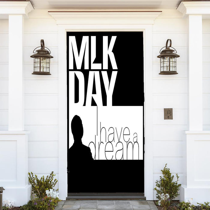 DoorFoto Door Cover MLK Day - I Have a Dream