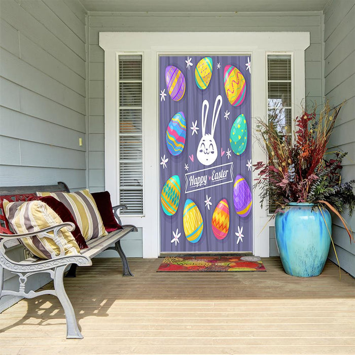 DoorFoto Door Cover Easter Home Decor