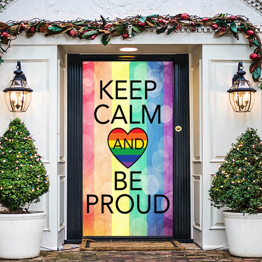 DoorFoto Door Cover Keep Calm