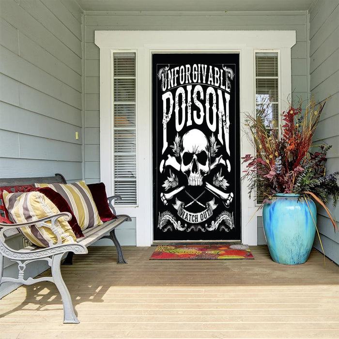 DoorFoto Door Cover Pirate Banner