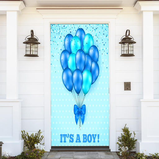 DoorFoto Door Cover It's A Boy Balloon