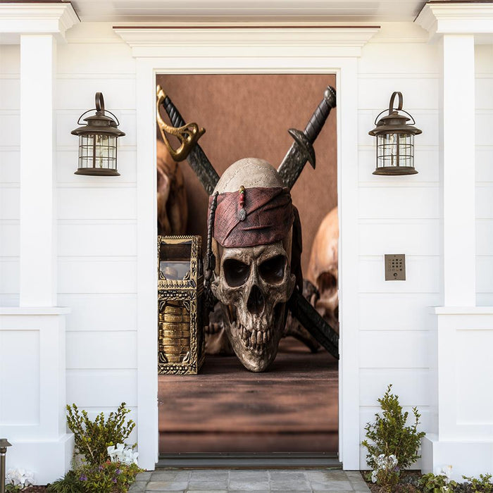 DoorFoto Door Cover Customizable - Pirate Decor