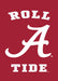 DoorFoto Door Cover Roll Tide Crimson