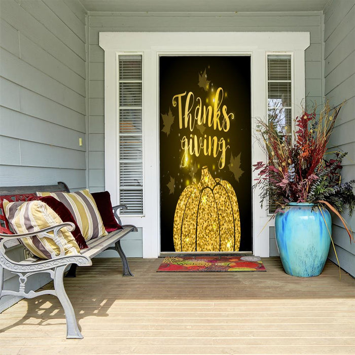 DoorFoto Door Cover Thanksgiving Door Ideas