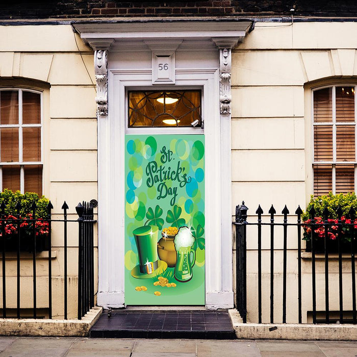 DoorFoto Door Cover St. Patty's Day Decorations