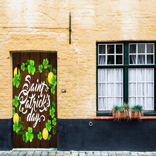 DoorFoto Door Cover St. Patrick's Day Decorations