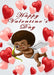 DoorFoto Door Cover African American Cupid