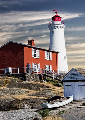 DoorFoto Door Cover Fisgard Lighthouse