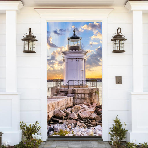 DoorFoto Door Cover Breakwater Light