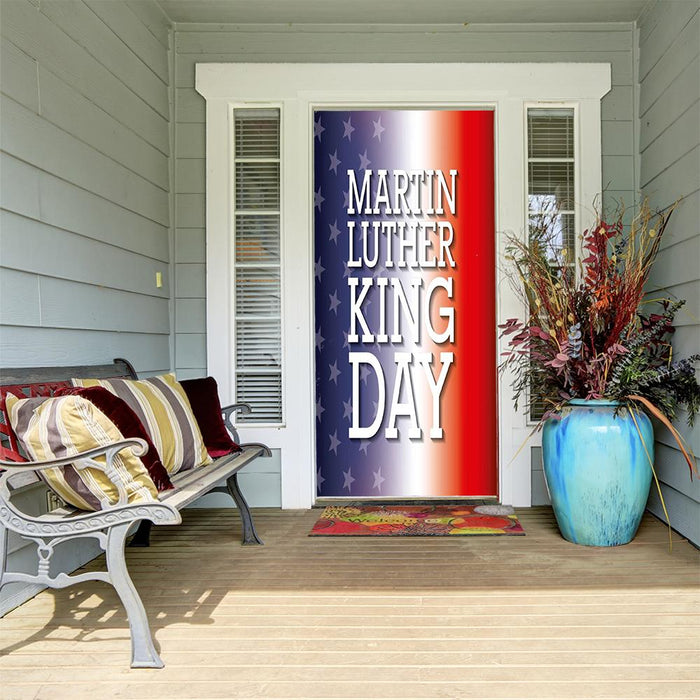 DoorFoto Door Cover Martin Luther King Day Decorations