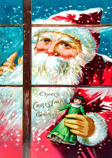 DoorFoto Door Cover Cheery Christmas