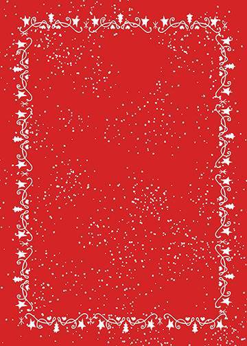 DoorFoto Door Cover Customizable - Red Christmas Decorations