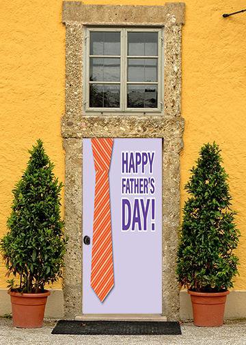 DoorFoto Door Cover Classic Happy Father's Day