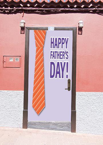 DoorFoto Door Cover Classic Happy Father's Day